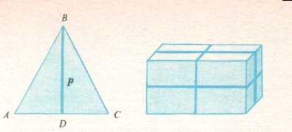 Симметрия треугольника и 'кирпичика'